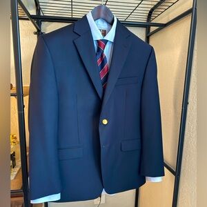 Ralph Lauren Wool Navy Blazer 38S